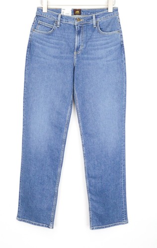 Pantalon Jean Volcom Bleu Délavé Brodé - Coupe Droit Taille W28 L30 (38FR) - Occasion TB