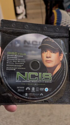 NCIS: Season 4 Disc 4 DVD (Replacement Disc+Sleeve ONLY)