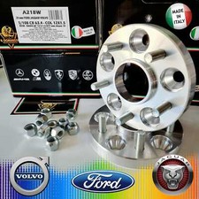 A218W 2 DISTANZIALI DOPPIA BULLONERIA 20 mm 5X108 PER JAGUAR S TYPE-R (CCX) 2006
