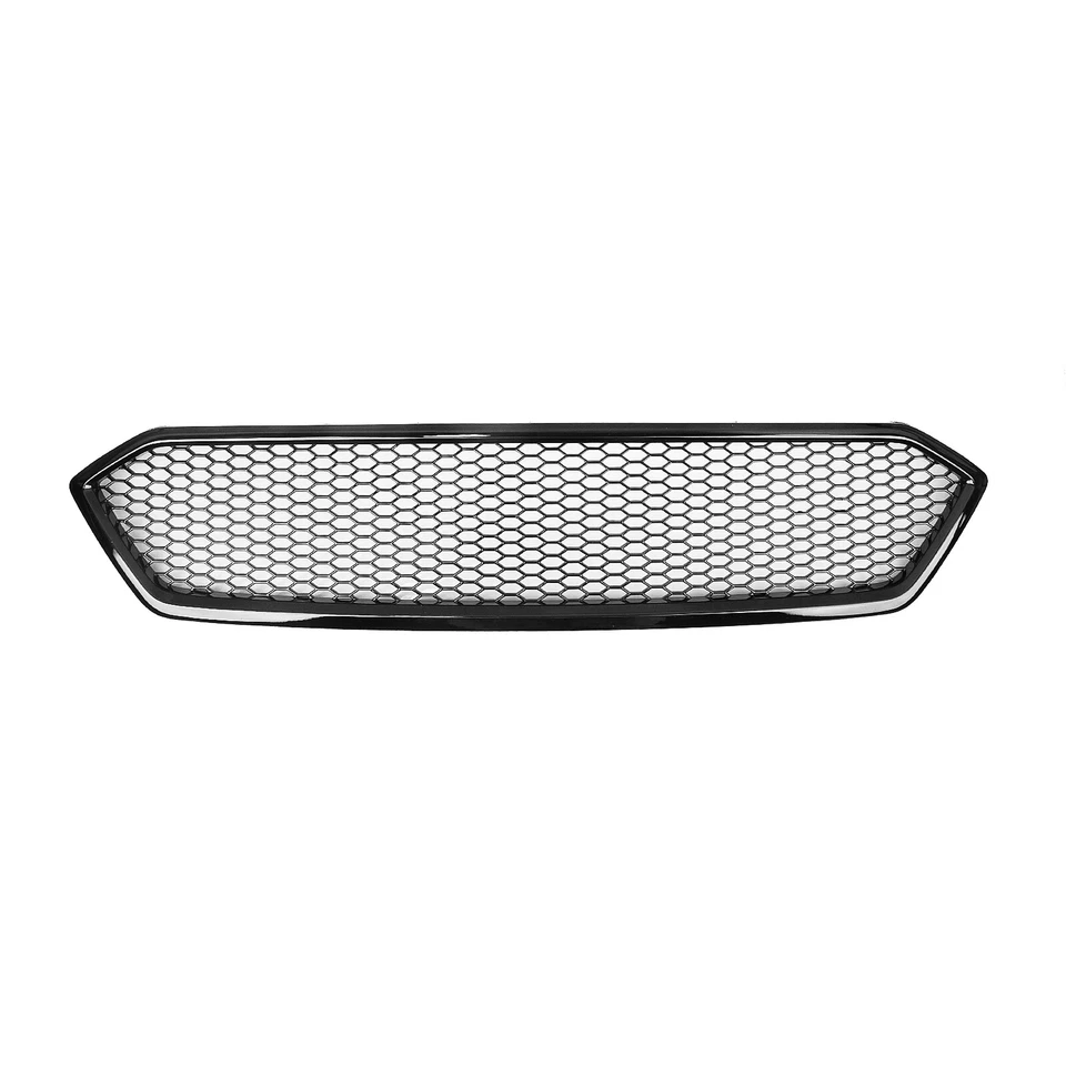 Parrilla de malla de parachoques delantero para Subaru Impreza WRX STI 2018-2021 negra Foto 3 de 4