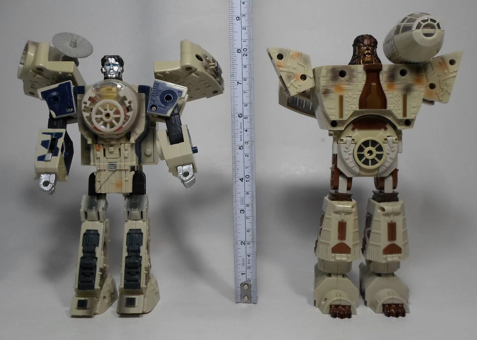 TRANSFORMERS 2007CROSSOVERS STAR WARS MILLENIUM FALCON 100% COMPLETE BROKEN ARMS - Image 2 of 4