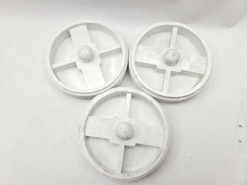 LOT OF 3 Countersunk 3" Cleanout Plug with Insert,PartNo P49930 JonesStephens - Picture 3 of 4