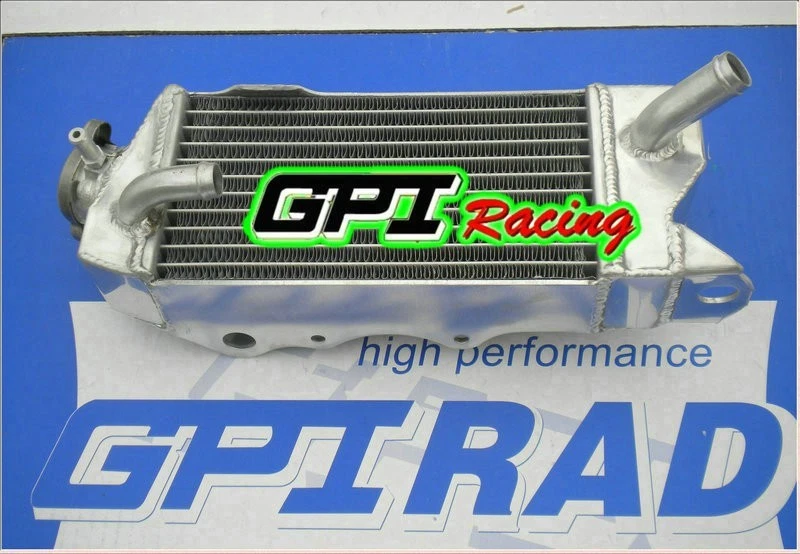 Radiador de aluminio compatible con Kawasaki KX80 KX85 KX100 1998-2013 2010 2012 13 2009 2008 Foto 2 de 4