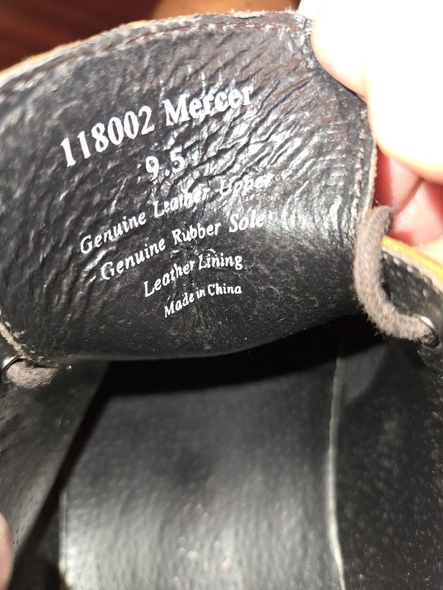 Aston Grey Mercer Leather Wingtip Dress Shoes Brown Size 9.5  display picture 1