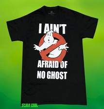 New Ghostbusters I Aint Afraid of No Ghost 1984 Mens Vintage Throwback T-Shirt