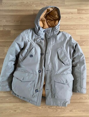 Aigle Herrenjacke S Beige Parka