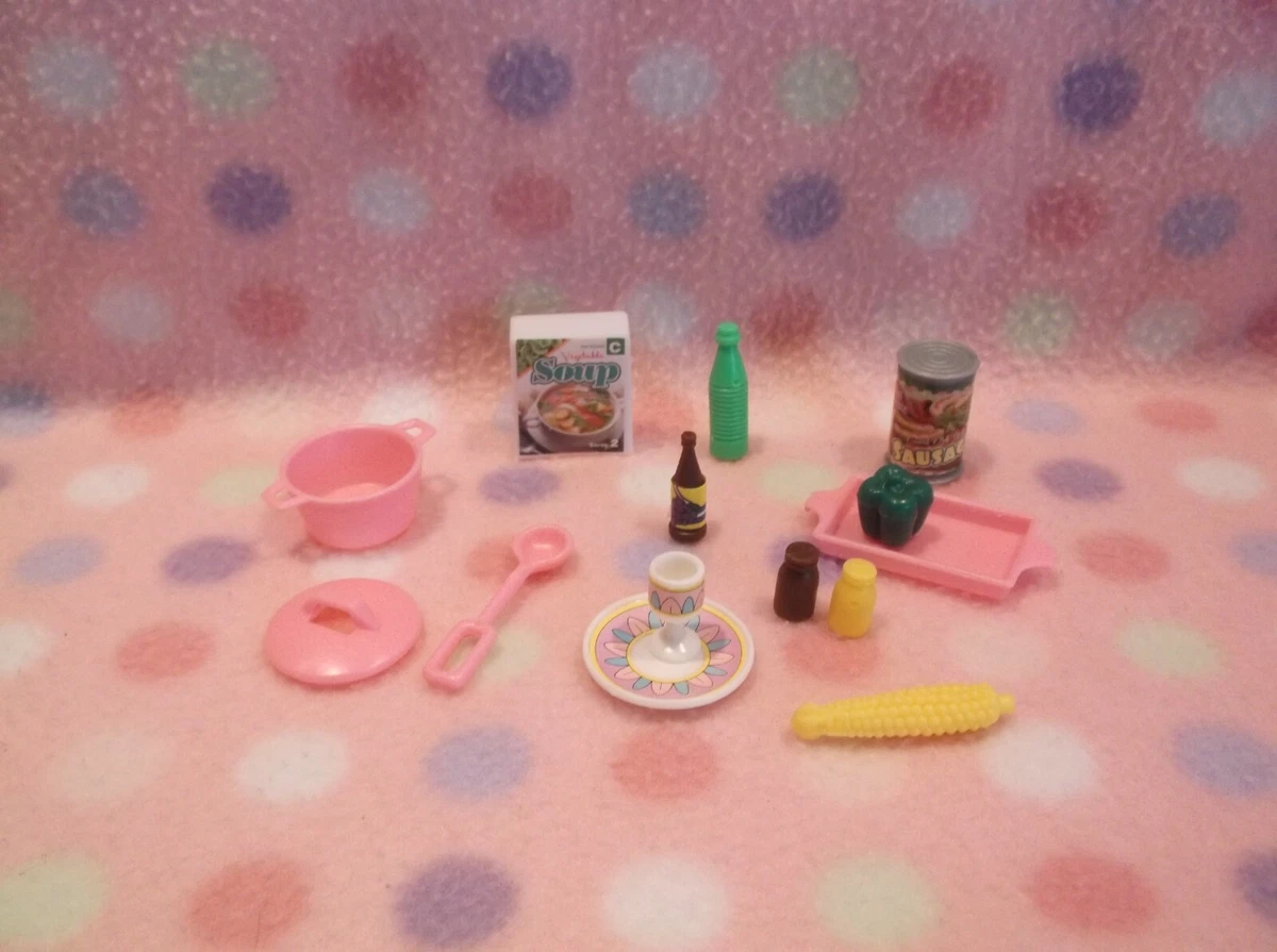 Barbie doll hotsell cooking food