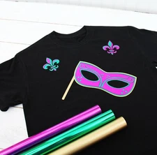 METALLIC & FOIL HEAT TRANSFER VINYL BY THE YARD 20" WIDE EASY WEED  - THREADART