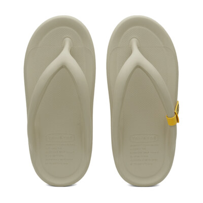 New TAW&TOE FLIP FLOP ZEROVITY OG TAUPE Z-FF-NAAJ Light