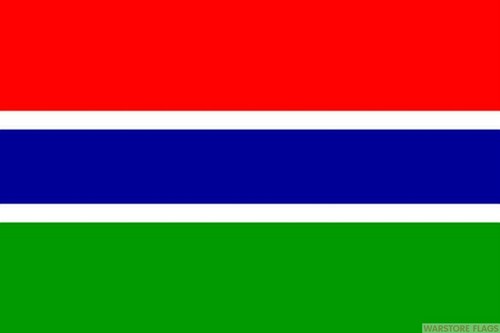THE GAMBIA FLAG African flags Gambian Banjul CHOOSE YOUR SIZE - Picture 5 of 12