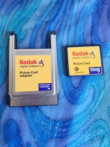 Kodak Picture Card Adapter PCMCIA ATA Compatible & DS picture card 10MB