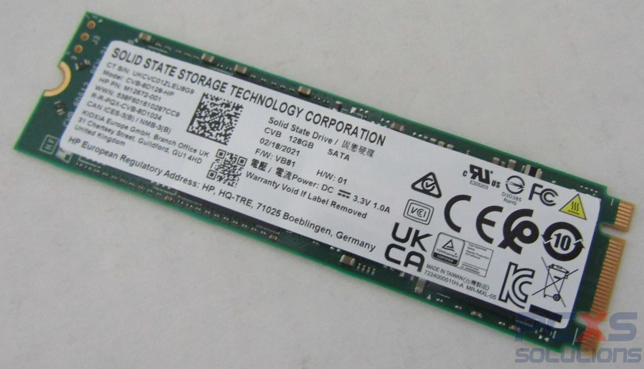 M12672-001 — SSD M.2 2280 128GB SSSTC CVB-8D128HP