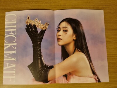 Itzy Ryujin Checkmate Mini Poster Kpop
