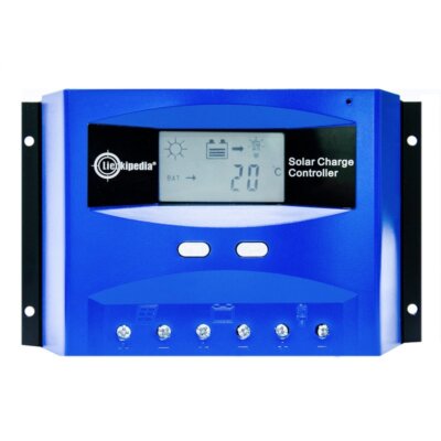 60 A PWM Solar Laderegler  mit Display 12 V / 24 V für Inselanlage Solaranlage