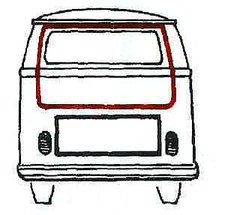 VW Type 2 Late Bay Tailgate Seal 1972 to 1979 models