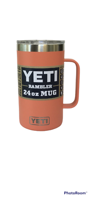 YETI Rambler 24 oz Mug coral