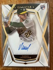 2019 Topps Five Star Ramon Laureano Auto FSA-RL On Card Autograph Athletics MLB