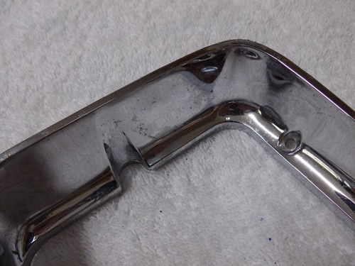 Nuevo de Lote Antiguo Chevrolet Monza Spider 1978 79 Cromo Faro Puerta Borde Bisel - Imagen 5 de 9