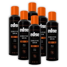 Edge Shave Gel for Men Sensitive Skin Pack of 6 7 Ounce Cooling Moisturizing