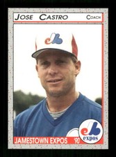 1990 Bill Pucko Jamestown Expos 29 Jose Castro CO BXCP37