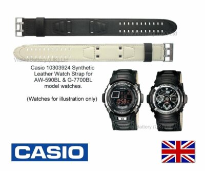 Genuine Casio Watch Strap Band for AW-590BL, G-7700BL, AW590, G7700  (10303924) | eBay