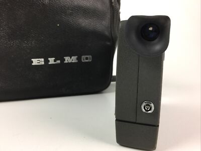 Vintage Elmo Zoom 8-CZ 8mm film camera with zoom grip and bag | eBay