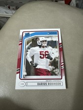 2024 Panini Donruss - Rated Rookie #381 Darius Robinson (RC) - Cardinals 