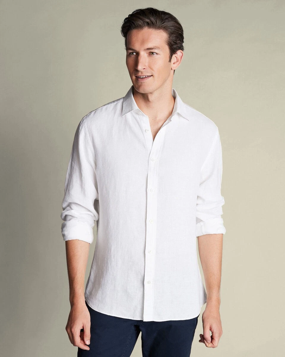 ⭐️CLEARANCE⭐️CHARLES TYRWHITT PURE LINEN LONG SLEEVE SHIRT, WHITE, BRAND NEW
Opens in a new window o