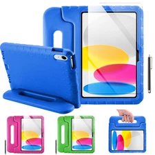 For iPad A16 11" 2025 10th Gen 10.9" Case Kids Shockproof Heavy Duty Stand Cover