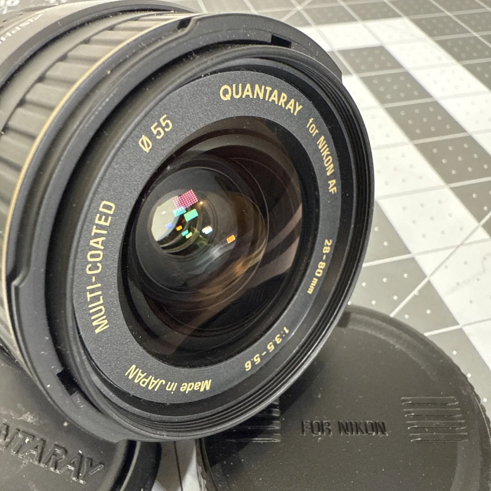 Quantaray for Nikon AF 28-80mm f/3.5-5.6 Lens - Image 2 of 4