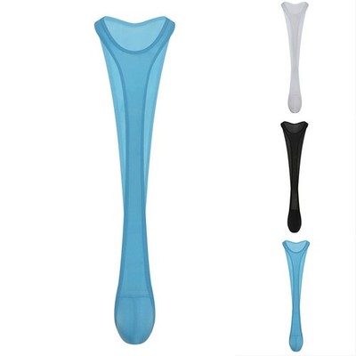 Herren Medium Elastizität durchsichtig Body Turnanzug Slip Nachtclub Stil