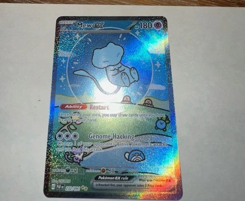 Pokémon TCG Mew EX 232/091 Sv: Paldean Fates Bubble Mew Sir