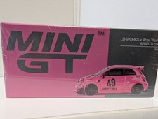 MINI GT 1/64LB-WORKS x Abas Works FIAT ABARTH 595