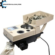 220V Electronic Automatic Coin Sorter Coin Counter Coin Counting Machine