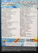 5094 EIGHTIES 80'S   CHARTBUSTER  3 CDGS KARAOKE LOT LONG DRIVE