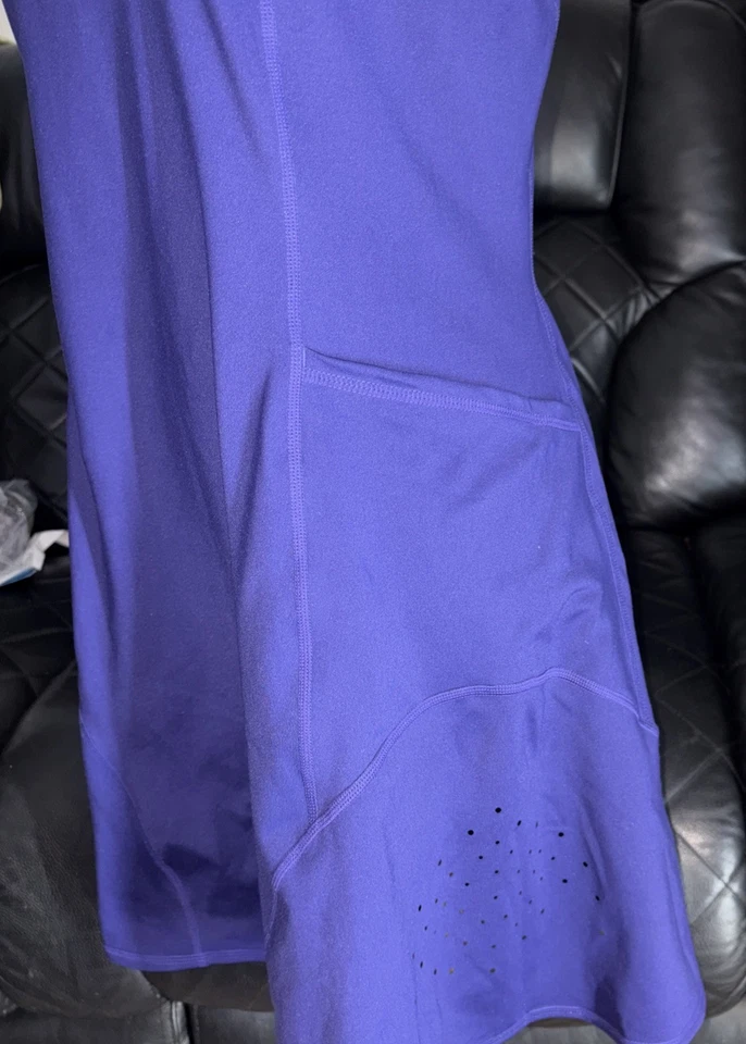 Zella Womens  Small Black Strength Performance Court Tennis Latercut Dress NWOT - Image 4 of 4