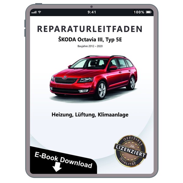 Skoda Octavia 2012-2020 Heizung BelüFtung Klimaanlage Reparaturhandbuch Download-image