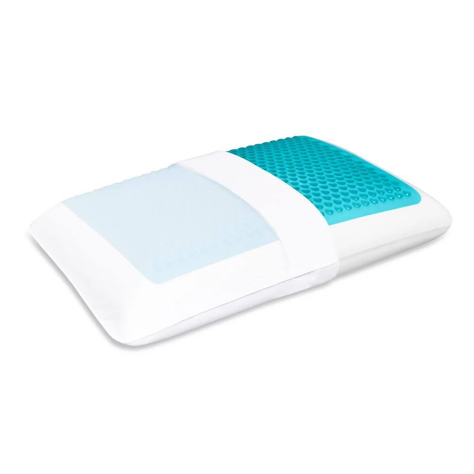 Comfort Revolution Standard Pillow Cooling Gel Memory Foam Breathable Mesh Cover - Image 3 of 4