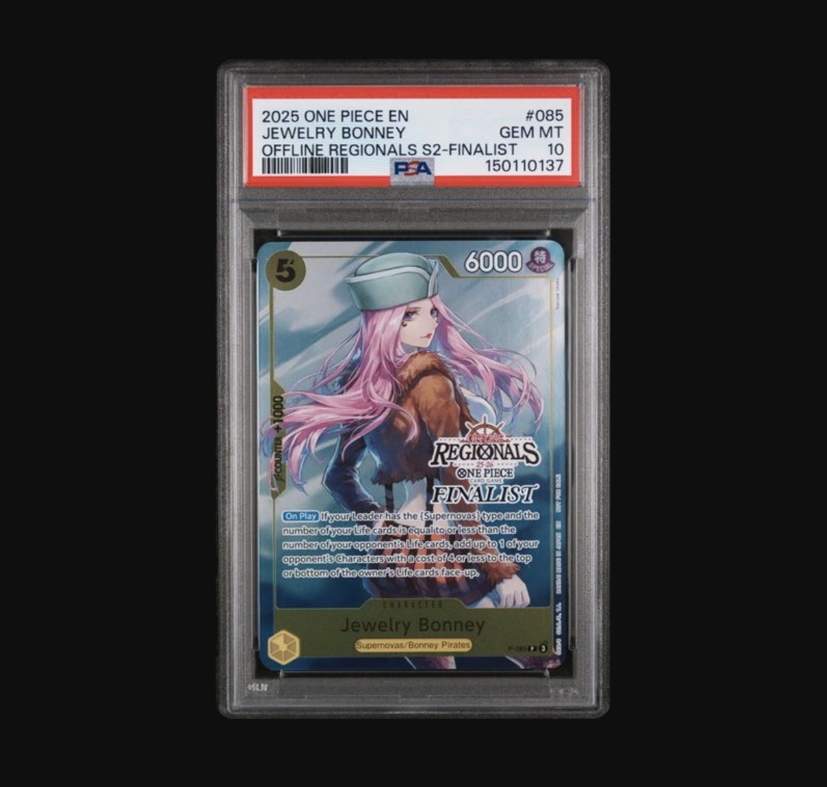 Jewelry Bonney (Offline Regional Finalist Card Set 2025 Vol.2) P