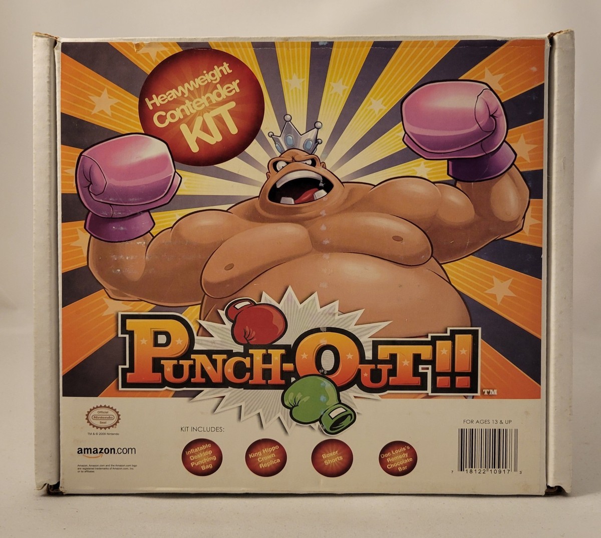 Nintendo Punch-Out Little Mac Signed Boxing Glove Rare Amazon MINT