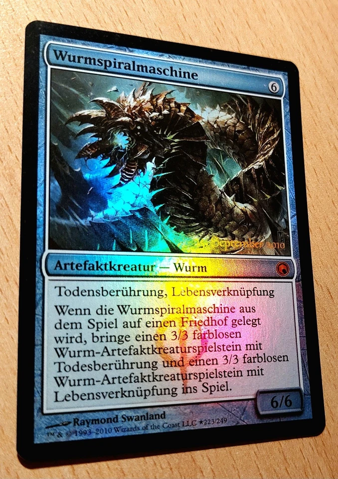 MTG Magic: # FOIL # Wurmspiralmaschine, Wurmcoil Engine, DEUTSCH, Nearmint  - Bild 2 von 4