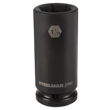 Steelman Pro 3/4 in. Drive 1-1/16 in. 6 Point Thin Wall Deep Impact Socket 79347