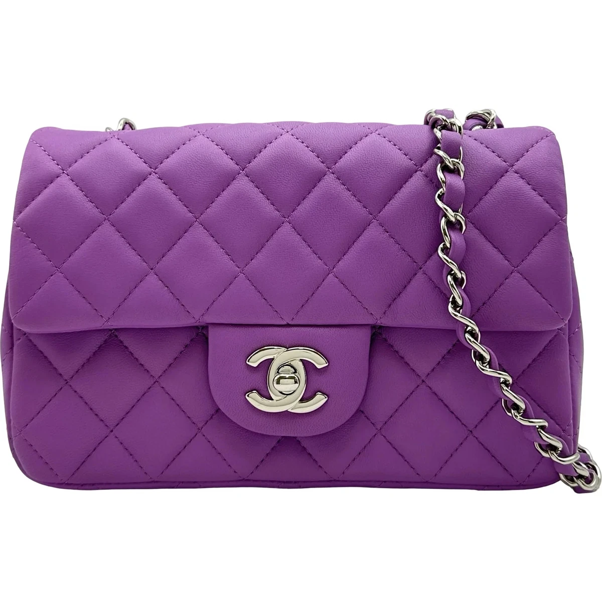 CHANEL Shoulder Bag Purple Bags & Handbags for Women for sale | eBay