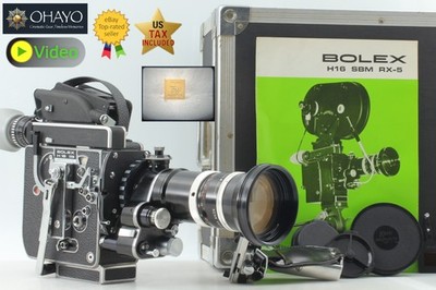 [A MINT] Bolex H16 SBM 16mm Movie camera Kern Vario Switar 16-100mm f/1.9 JAPAN