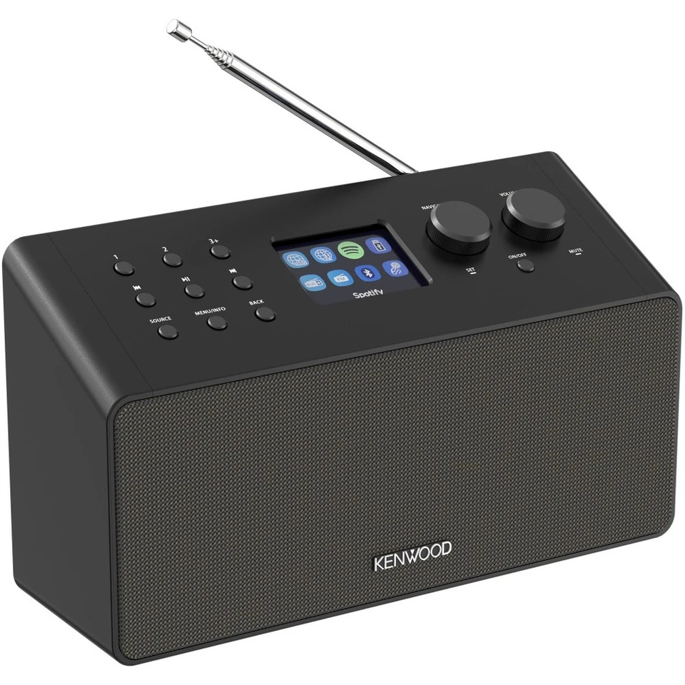 Kenwood CRST90SB cr-st90-s-b radio silber