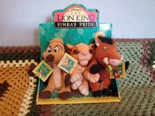 Vintage Lion King Simbas Pride Bean Bag Timon Pumba Kiara New In Box