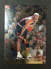 1995-96 SP Championship #121 Michael Jordan Bulls Race For The Playoffs MINT