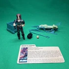 1984 GI Joe ARAH Cobra Zartan Figure Swamp Skier Chameleon Complete w/ File Card