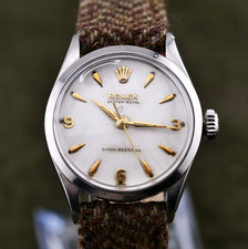 1957 Rolex Oyster Royal 6246 Honeycomb Cal 710 Manual Wind Watch | Working well