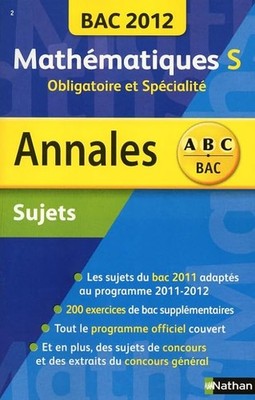 ANNALES BAC 2012 MATHS S OBLI+ - LIXI, CHRISTIAN